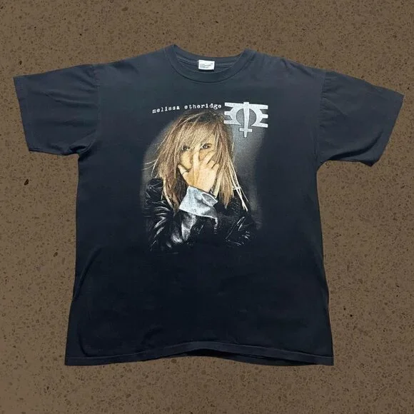 Vintage Melissa Etheridge SINGLE STITCH Shirt - Picture 2 of 6